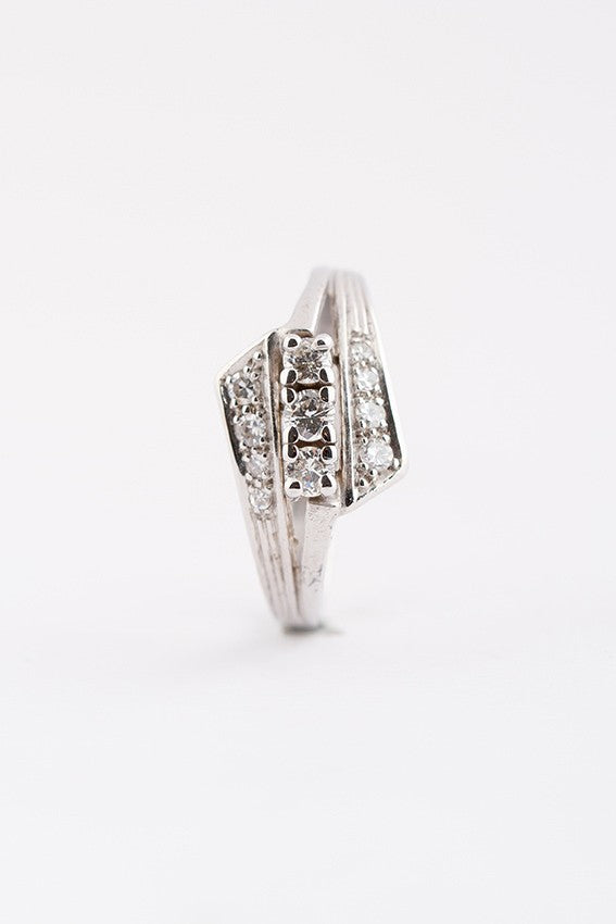 Slagring met briljanten en diamanten