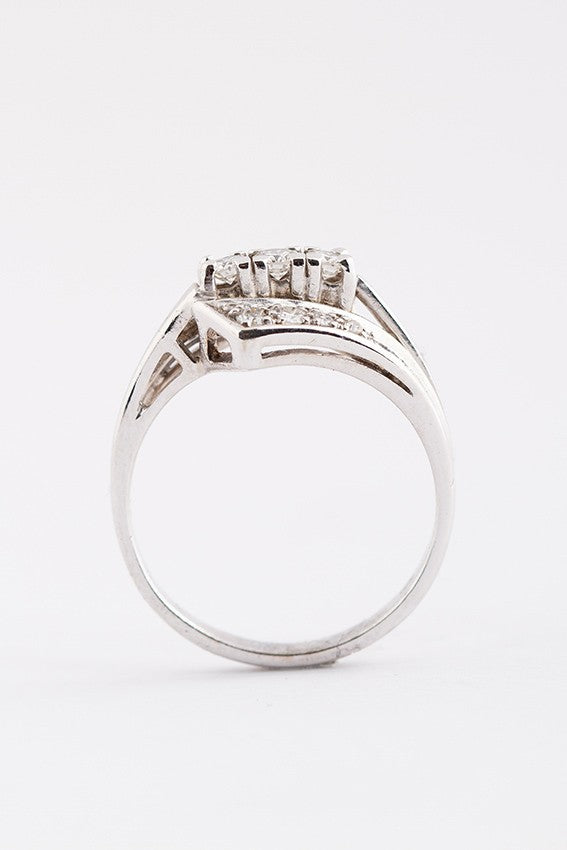 Slagring met briljanten en diamanten