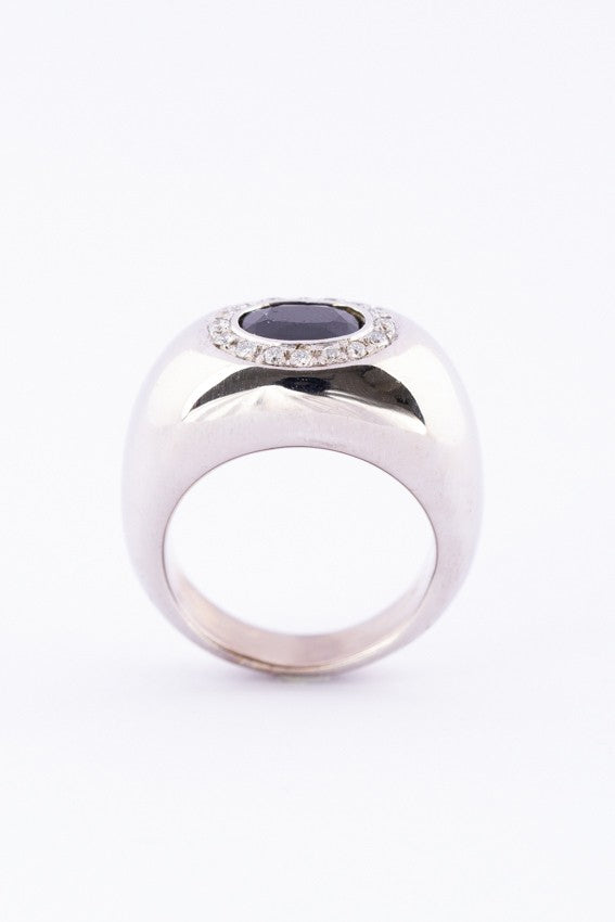 Wit gouden massieve Chaumet Paris ring