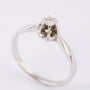 Wit gouden solitair ring met een briljant van 0.11 ct.
