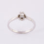 Wit gouden solitair ring met een briljant van 0.11 ct.