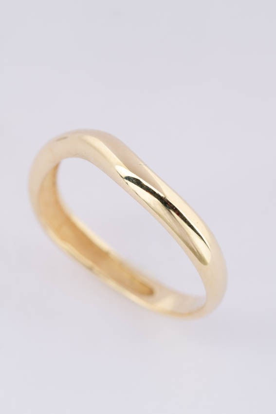 White/yellow gold rings
