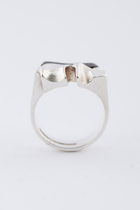 Lapponia ring with ebony