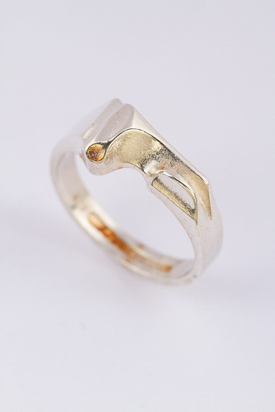 Silver ring from the Lapponia brand