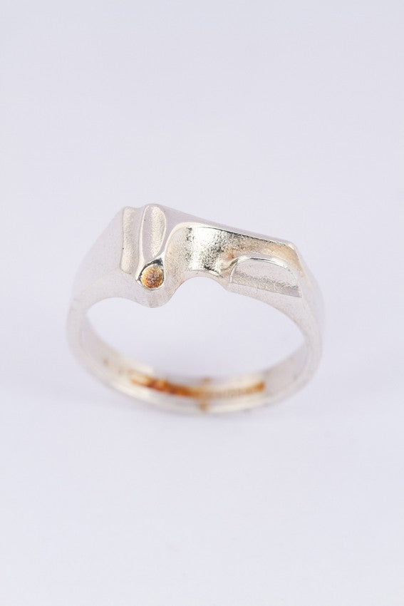 Silver ring from the Lapponia brand