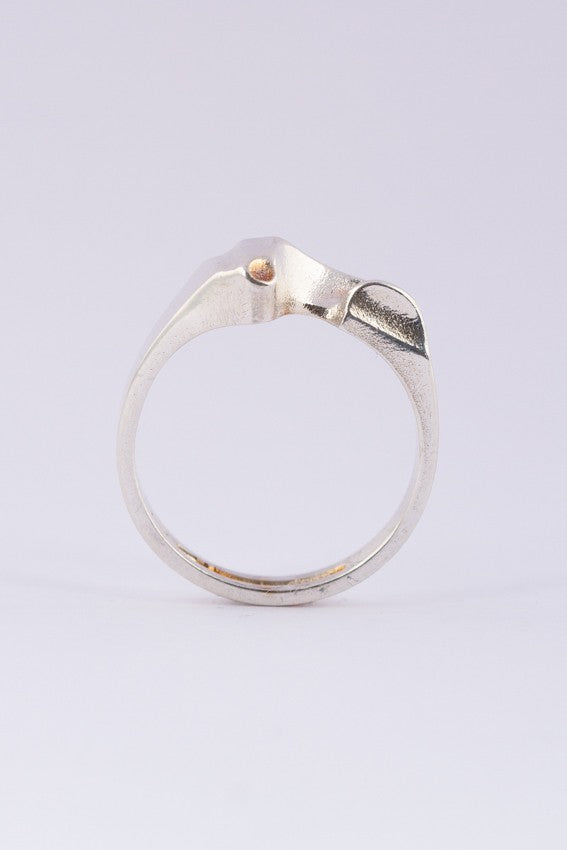 Silver ring from the Lapponia brand