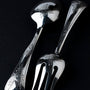 Antique silver serving cutlery
