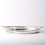 Silver serving tray