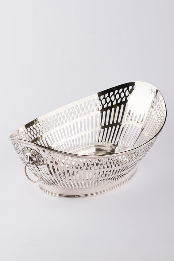 Silver bread basket
