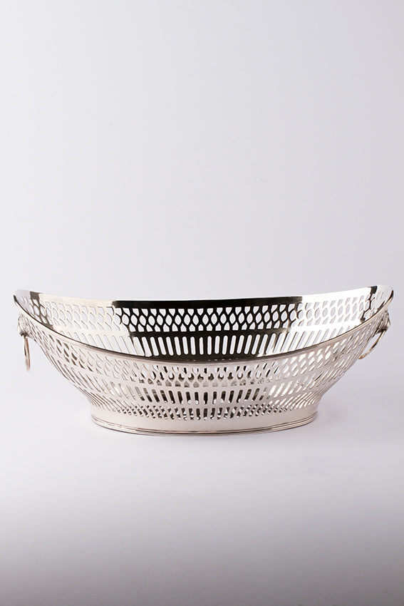 Silver bread basket