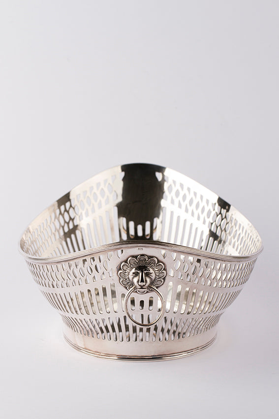Silver bread basket