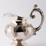 Antique silver Biedermeier tableware