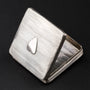 Antique silver peppermint box