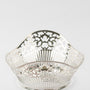 Silver openwork bread basket