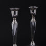 Pair of silver candlesticks