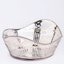 Old silver bread basket