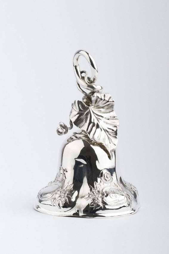 Antique silver table bell