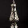 Antique silver spice shaker