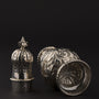 Antique silver spice shaker