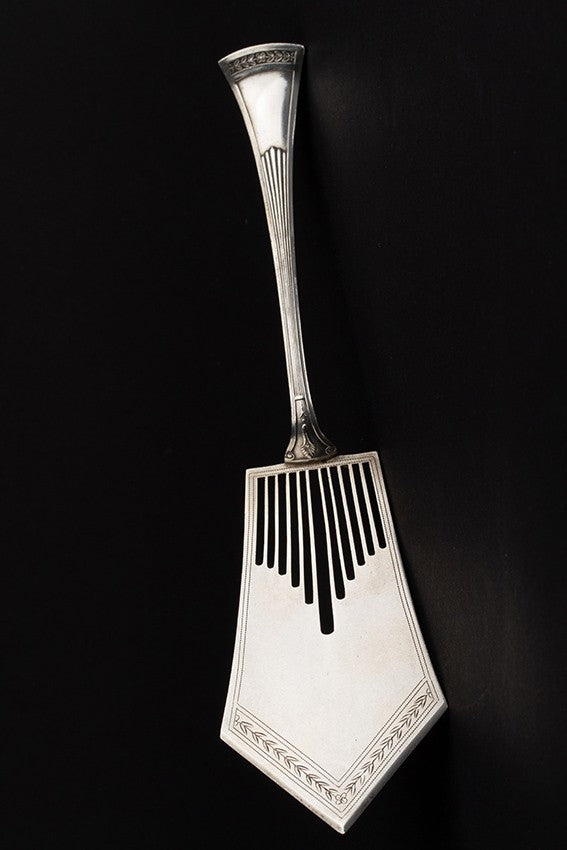 Antique Art Deco cake server