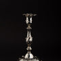Silver 1-wick candlestick