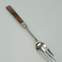 Antique silver pickle fork