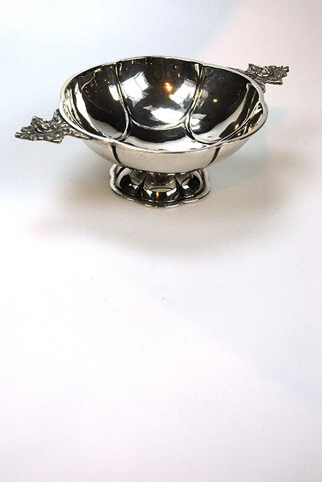 Silver brandy bowl
