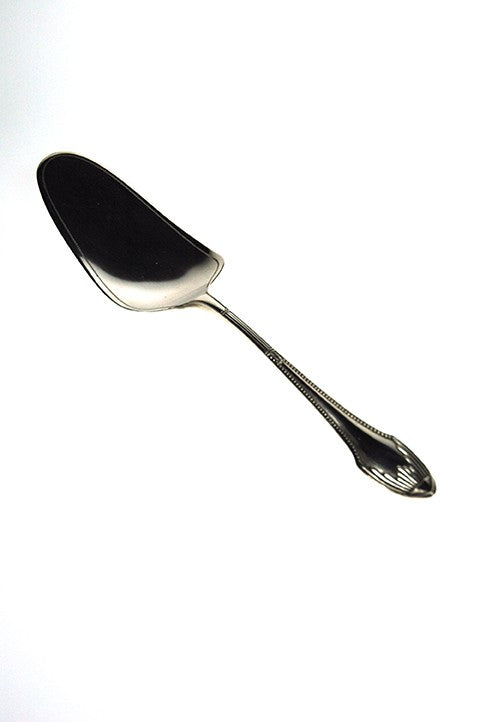 Antieke zilveren taartschep