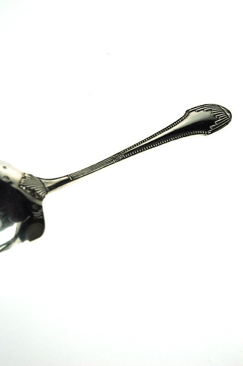 Antieke zilveren taartschep