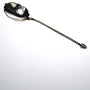 Antique silver ginger spoon