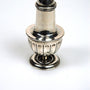 Old silver spice shaker