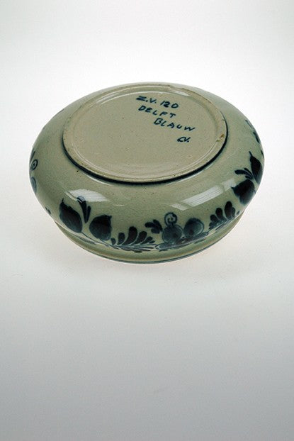 Old silver tea strainer