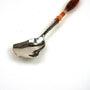 Antique silver sugar scoop