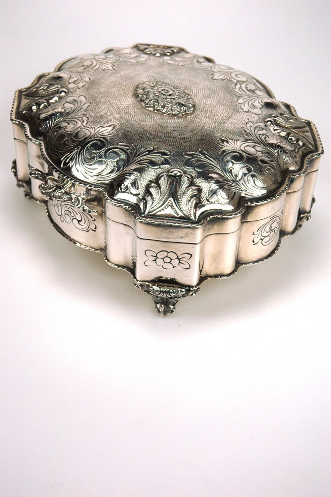 Silver decorative box