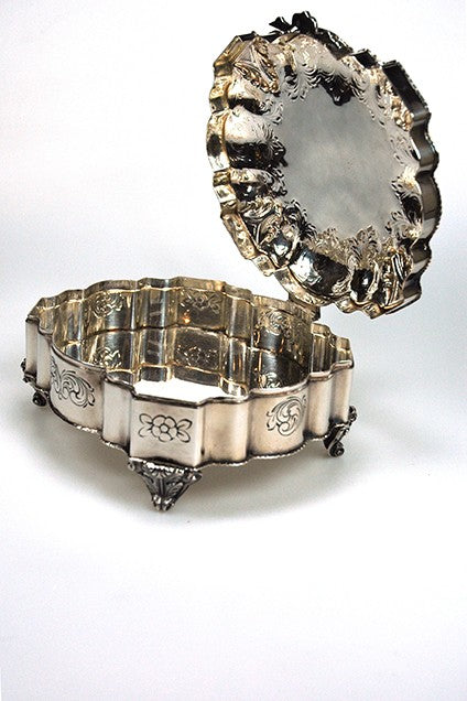 Silver decorative box