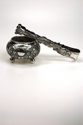 Antique silver Cantonese bowl