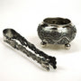 Antique silver Cantonese bowl