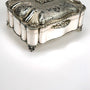 Silver decorated decorative box