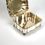 Silver decorated decorative box