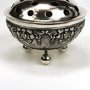 Antique silver rose bowl